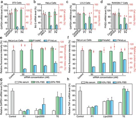 The Gene Knockdown Efficiency And Cell Viability Of P1sirna And Download Scientific Diagram