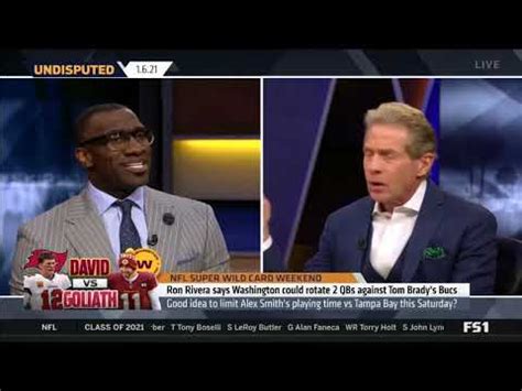 Skip Bayless Reacts To Ron Rivera Says Washington Could Rotate Qbs