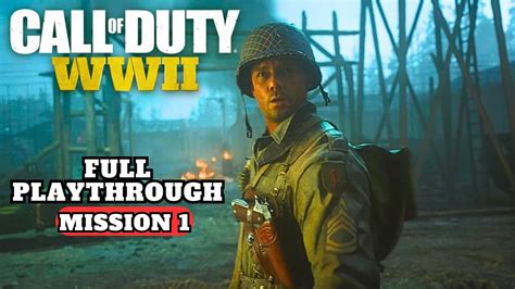 Call Of Duty Ww2 Epic Saga Full Campaign Playthrough Ps5 Youtube