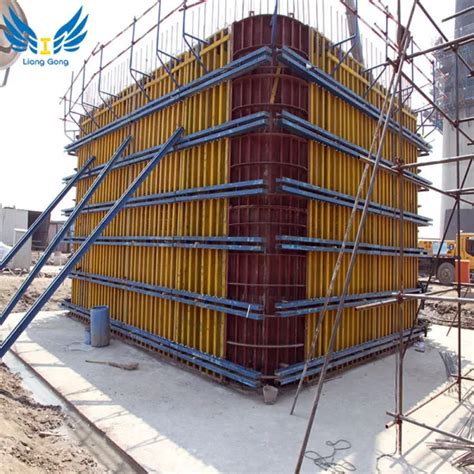 Lianggong Timber Beam Column And Wall Formwork For Concrete Pouring