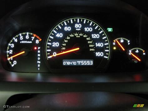 2005 Honda Accord Ex L V6 Sedan Gauges Photo 65650195