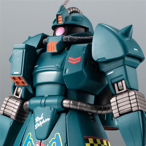 THE ROBOT SPIRITS MS 06M MSM 01 ZAKU MARINE TYPE RED DOLPHIN Ver A