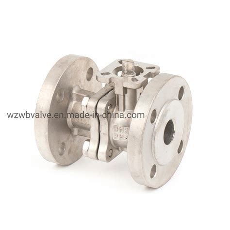 Apiandasmeanddinandjis Stainless Steel Cf8m Cf8 Wcb 2pc Floating Flange Ball Valve With Iso5211