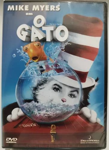 Dvd O Gato Mike Myers Original Novo Lacrado Raríssimo Frete Grátis