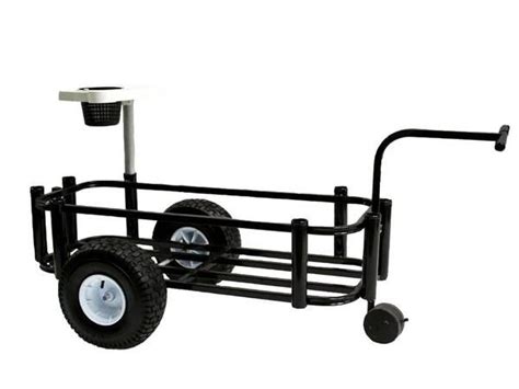 Fish N Mate Senior Fishing Cart With Balloon Tires By Anglers