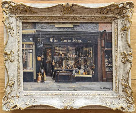 Davidshepherd Original Curioshop Painting