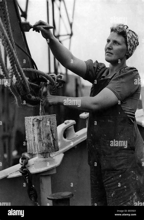 War Shipping Building And Launching World War Ii Ship Building Woman