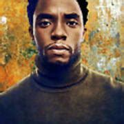 Chadwick Boseman No 2 Digital Art By Walter Neal Pixels