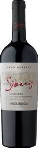 Undurraga Sibaris Gran Reserva Carmenere 2014 Mesa De Cata La CAV