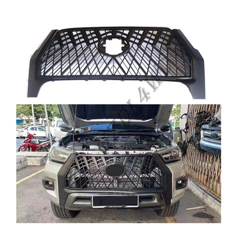 Dise O Del Paragolpes Delantero Racing Grill Parrilla M Scara Negra