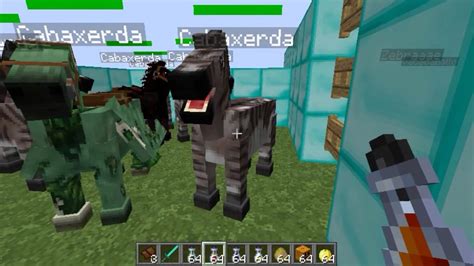 Como Hacer Un Caballo Vaca Pegaso Unicornio En Minecraft 1 6 2 Y 1 6