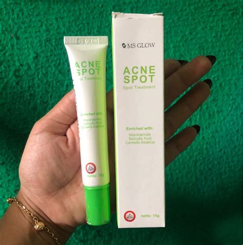 ORIGINAL MS GLOW ACNE SPOT NEW Kesehatan Kecantikan Kulit Sabun