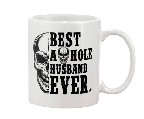 Skull Best A Hole Husband Ever Mug