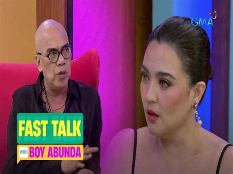 Fast Talk With Boy Abunda Sunshine Dizon Nagkulang Ba Kaya Iniwan Ng