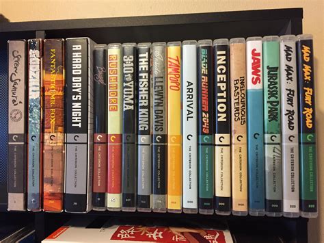 My Collection Plus Extras With Custom Covers I Designed R Criterion