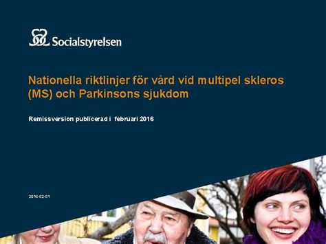 Nationella Riktlinjer Fr Vrd Vid Multipel Skleros Ms