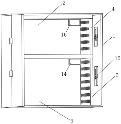 一种基于UPS电池柜用高效散热结构的制作方法