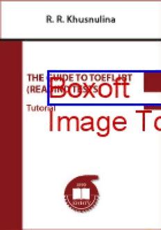 The Guide To Toefl Ibt Reading Tests Utorial