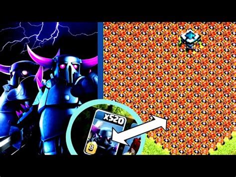 Clash Of Clans Pekka Raid Max Level Pekka Vs Inferno Base Gb State