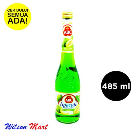 Jual Abc Special Grade Sirup Melon 485 Ml Shopee Indonesia