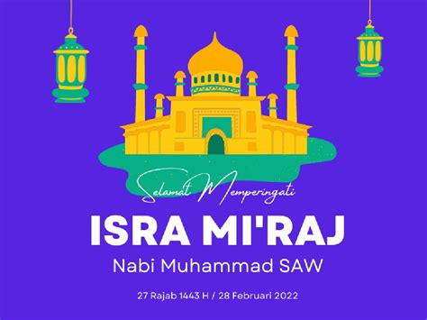 Ingin Membuat Acara Peringatan Isra Miraj Tema Ini Bisa Jadi