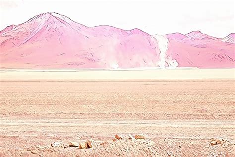 Impressive Laguna Colorada Red Lake Reflection Andean Flamingos Birds