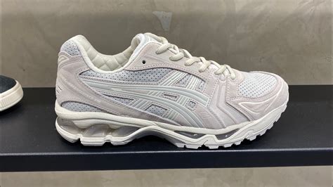 Asics Gel Kayano Womens Sportstyle Shoes Oyster Grey Smoke Grey