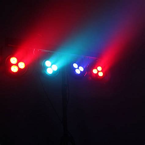 DragonX 4 Bar Gigbar DJ Lights Booth Stage Lighting Wash Packages DMX