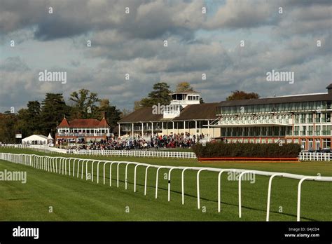 General View Of The Grandstand Course At Lingfield Park Racecourse Hi