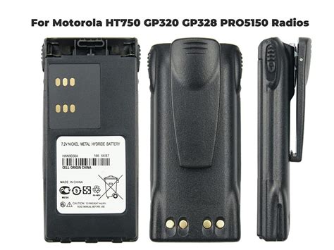 MOTOROLA HNN9009A Replacement Batteries For MOTOROLA HT750 HT1250 GP328