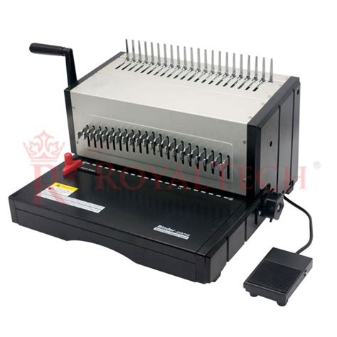 ELECTRIC PLASTIC COMB BINDING MACHINE RTEPC21 Office Automation