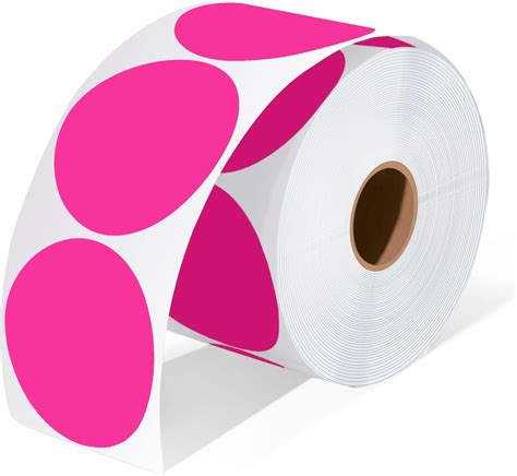 Amazon Seajan Pcs Circle Thermal Sticker Labels Rolls