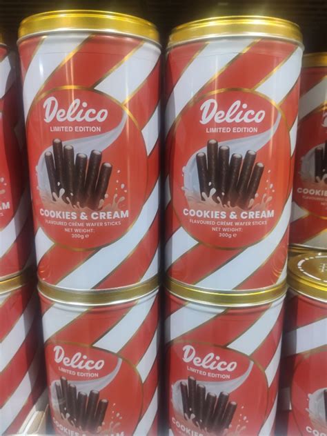 Delico Wafer Cookies N Cream Food And Drinks Other Food And Drinks On Carousell