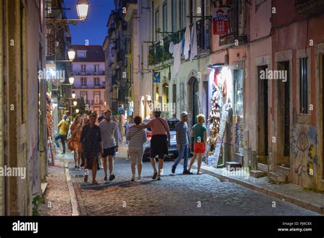 Bairro Alto Lisbon Nightlife Hi Res Stock Photography And Images Alamy