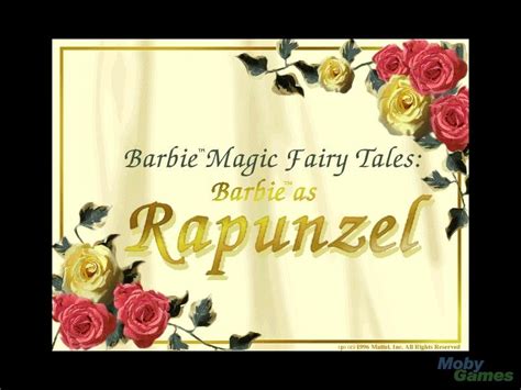 Magic Fairy Tales Barbie As Rapunzel Barbie Photo 35296016 Fanpop