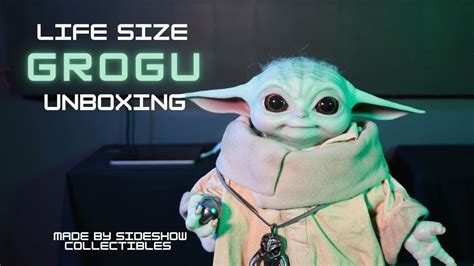 Life Size Grogu Unboxing From Sideshow Collectibles Youtube