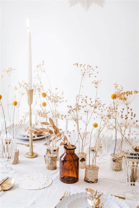 Love These Dried Flower Wedding Centrepiece Ideas Cost Effective And