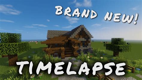 Minecraft Rustic House Timelapse YouTube