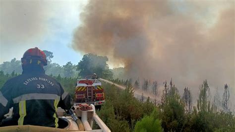 Incendies En Gironde Plus De 6 500 Personnes évacuées Près De 1 700