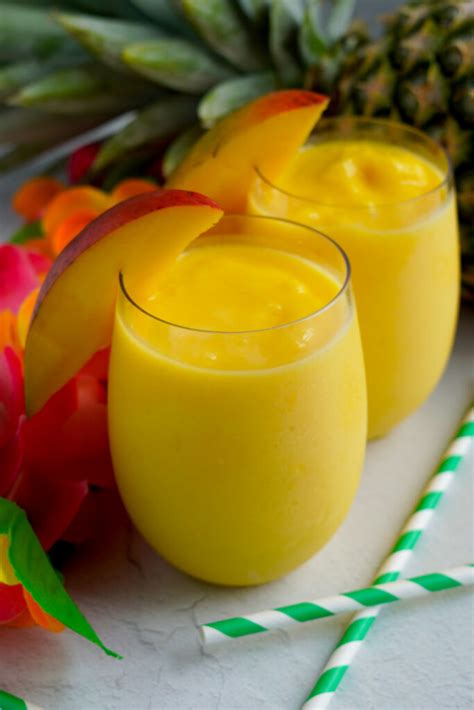 McDonald's Mango Smoothie Copycat Recipe - LemonPeony