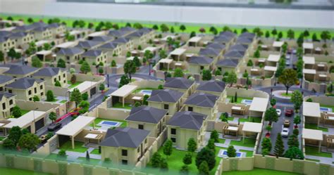 Panorama of the layout of the cottage village 42649395 Stock Video at ...