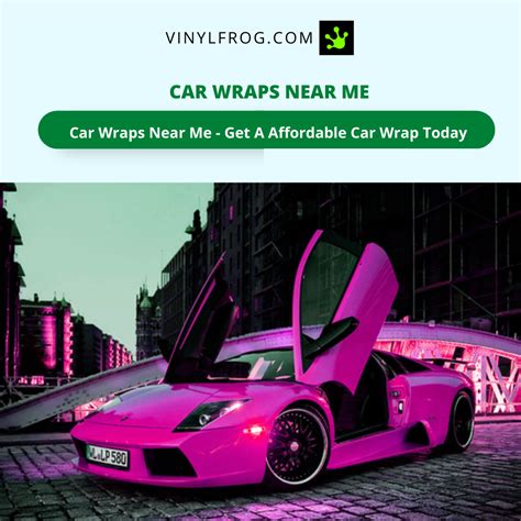 Car Wraps Near Me - Get An Affordable Car Wrap Today – vinylfrog