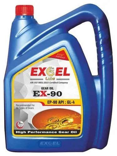 EXCEL LUBE Industrial Lubricants Gear Oil Grade GL 5 Unit Pack Size