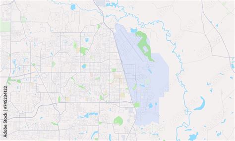 Warner Robins Georgia Map Detailed Map Of Warner Robins Georgia Stock