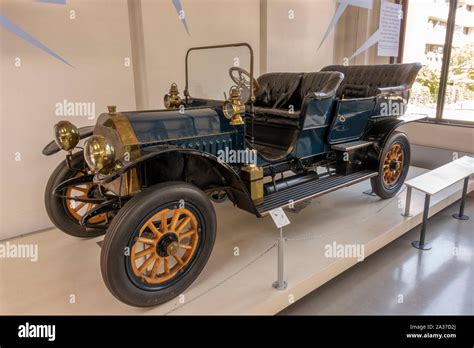 A Mercedes Simplex Car On Display In The Deutsches Museum