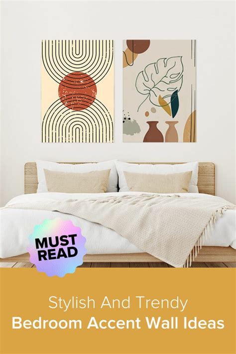 20 Stylish And Trendy Bedroom Accent Wall Ideas | Displate Blog