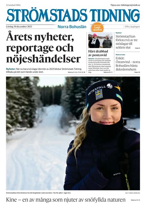 Strömstads Tidning Subscriptions Pressreader