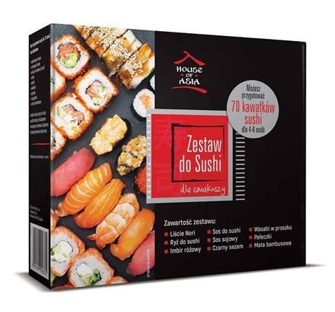 Zestaw Do Sushi Dla Smakoszy Na Szt Sushi House Of Asia House