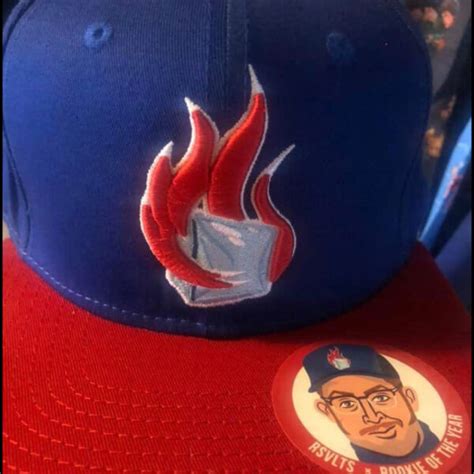 Rough Riders Registry Rookie Of The Year Brickma Hot Ice Snapback Cap