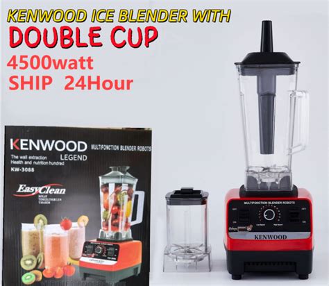 Kenwood Ice Blender Heavy Duty Ice Crusher Food Fruit Vegetables Juicer